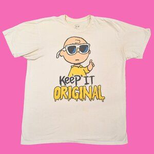 Charlie Brown, Peanuts, Keep It Original T-Shirt Size XL